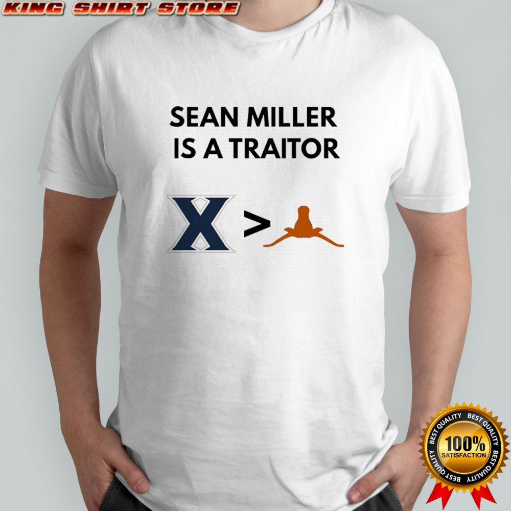 Sean Miller is a traitor Tuck Fexas Horns logo shirt