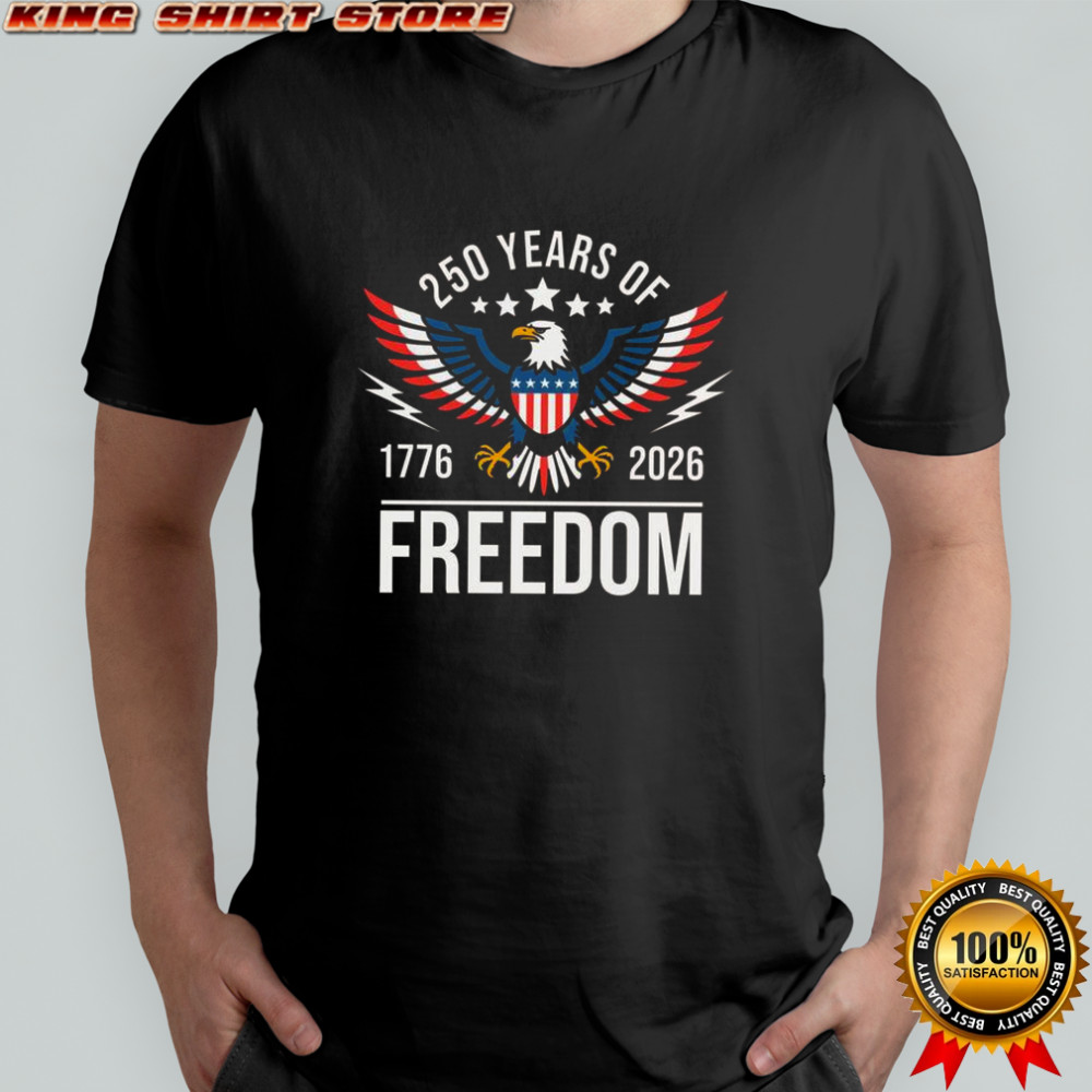 Semi Quincentennial 250th Anniversary Eagle 1176-2026 T-Shirt