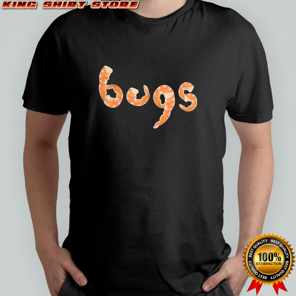 Shrimp Bugs logo shirt