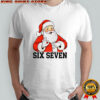 Six Seven Meme Christmas Santa shirt