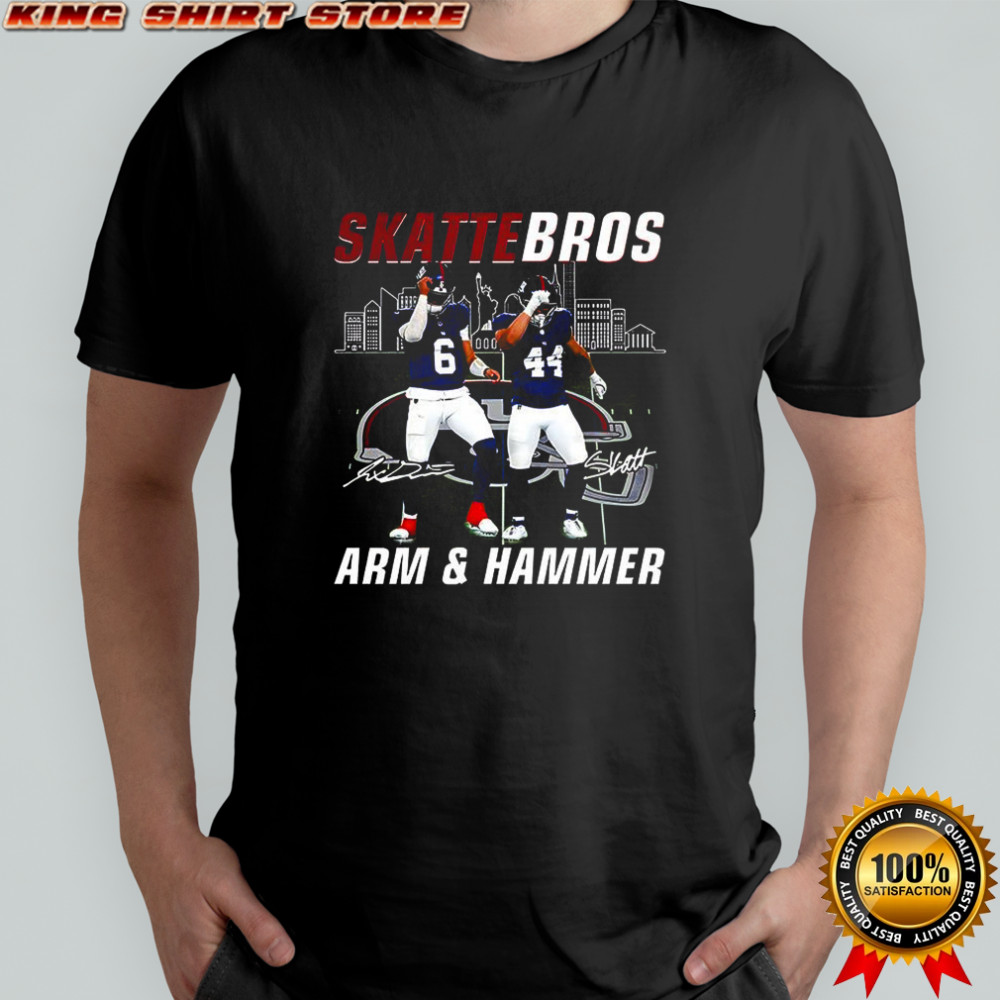 Skattebros Arm and Hammer signature shirt