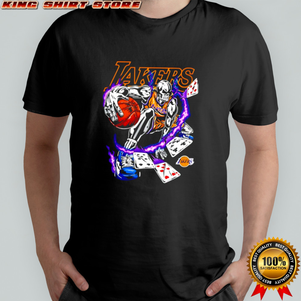 Skeleton Warren Lotas Los Angeles Lakers shirt
