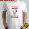 Snoopy if you think i’m grouchy you are right if you think i’m bossy correct again shirt