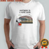 Snoopy Peanuts Happiness is a Home Game shirt