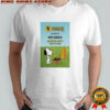 Snoopy The Peanuts Listening Party Tickets Oct 17 2025 T-shirt