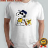 Snoopy with Savannah Bananas baseball team shirt