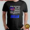 Some grandmas play bingo real grandmas watch Buffalo Bills football diamond heart shirt