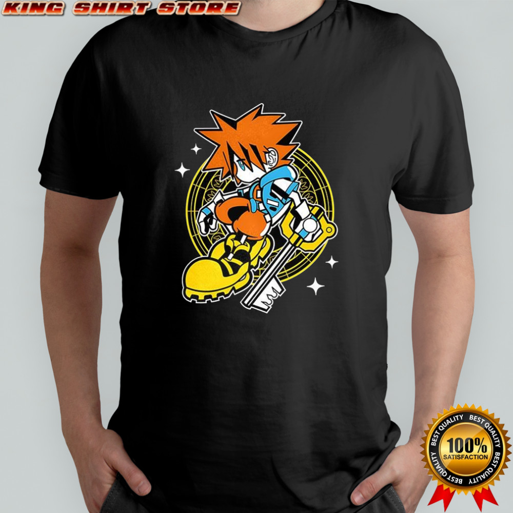 Sora Kingdom Hearts video game character kill heart shirt