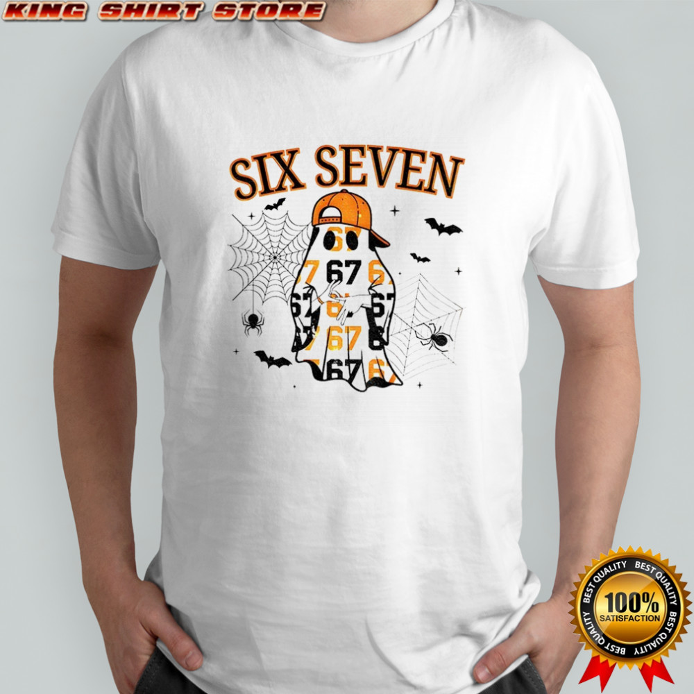 Spooky Season Halloween 67 Six Seven Ghost shirt