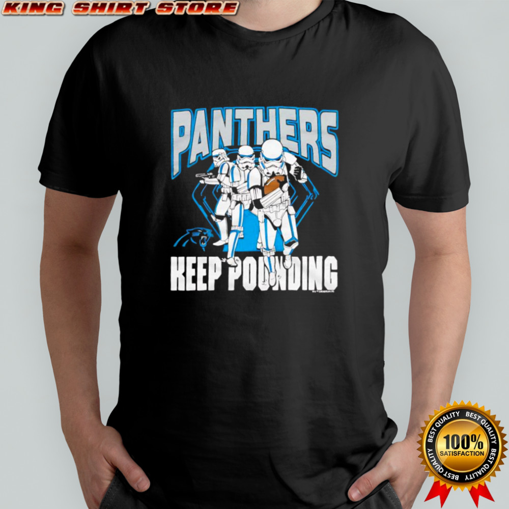 Star Wars x Carolina Panthers Stormtroopers keep pounding shirt