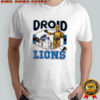 Star Wars x Detroit Lions Droid Lions shirt