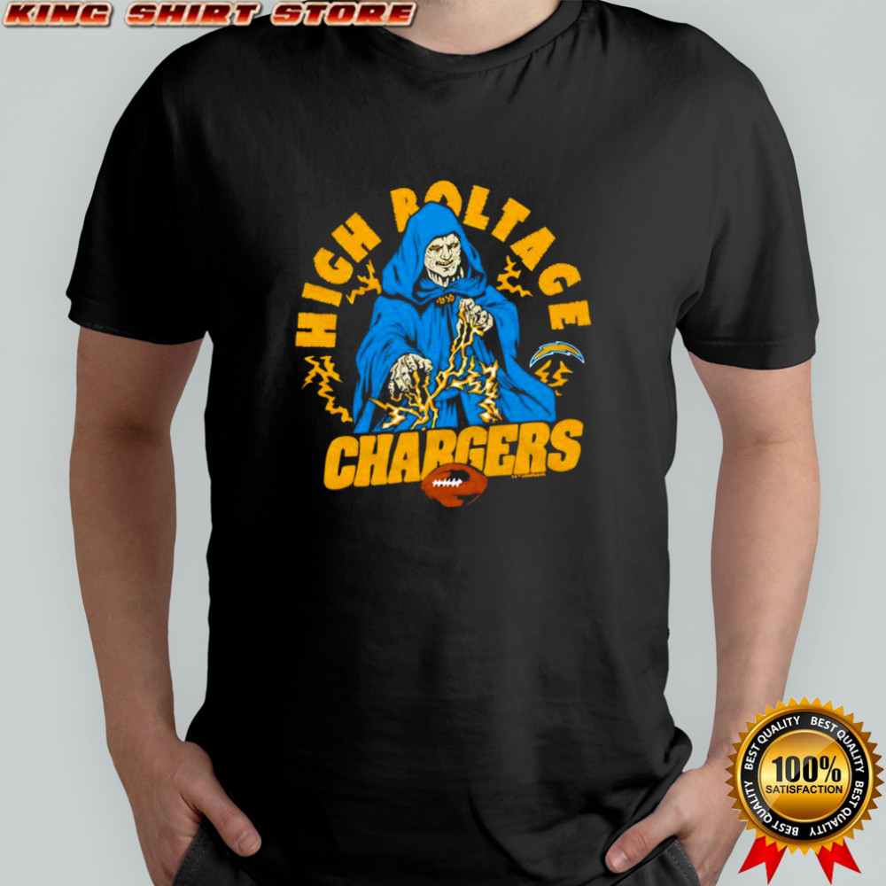 Star Wars x Los Angeles Chargers Emperor Palpatine High Voltage Chargers shirt