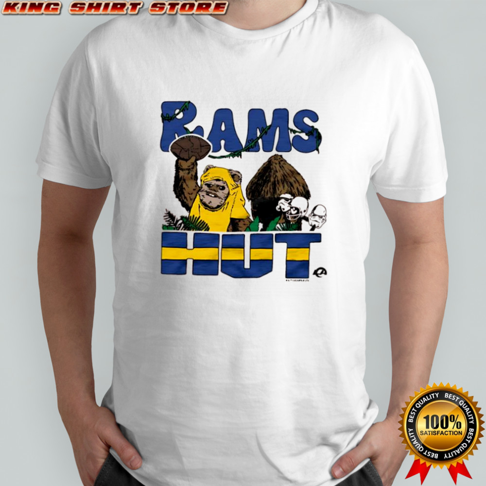 Star Wars x Los Angeles Rams Ewoks & Stormtroopers rams hut shirt