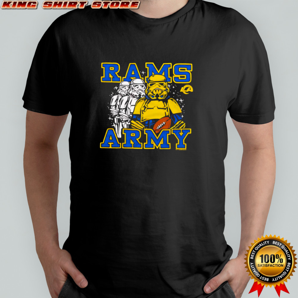 Star Wars x Los Angeles Rams Stormtroopers Rams Army shirt