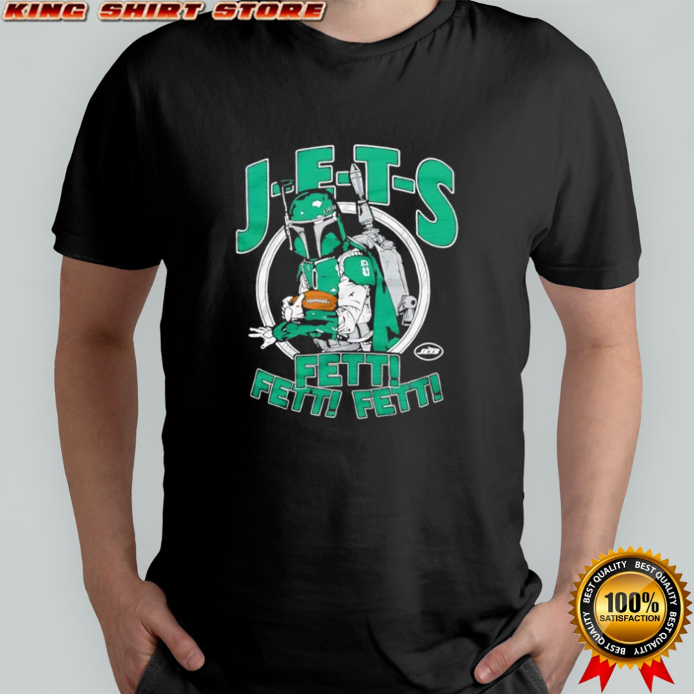 Star Wars x New York Jets Boba Fett Fetti Fetti Fetti shirt