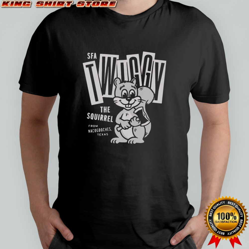 Stephen F. Austin Twiggy The Campus Squirrel T-Shirt