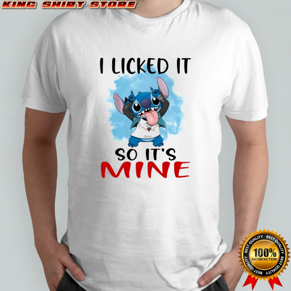 Stitch Hellfire Club i licked it so it’s mine shirt