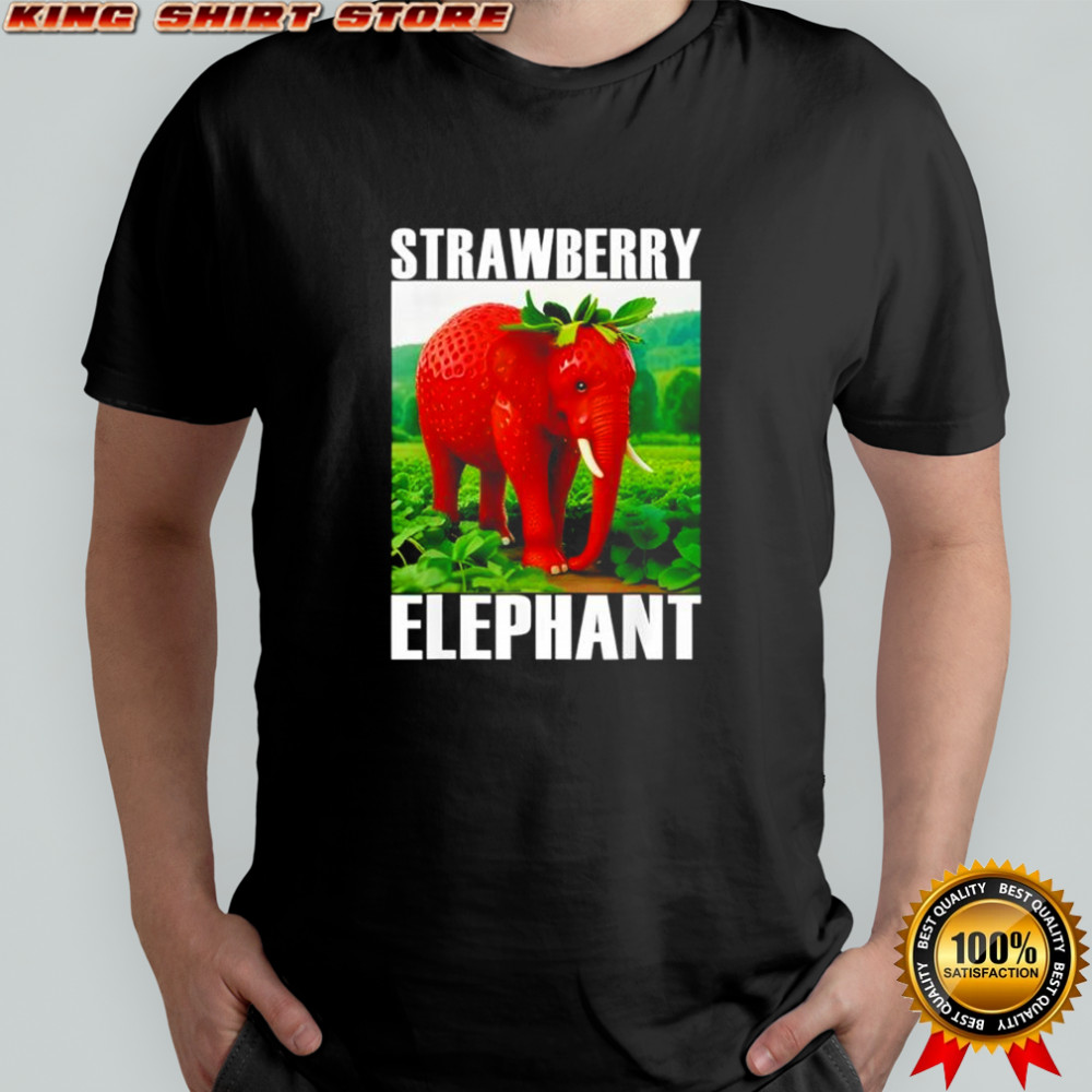Strawberry Elephant Italian Brainrot Shirt