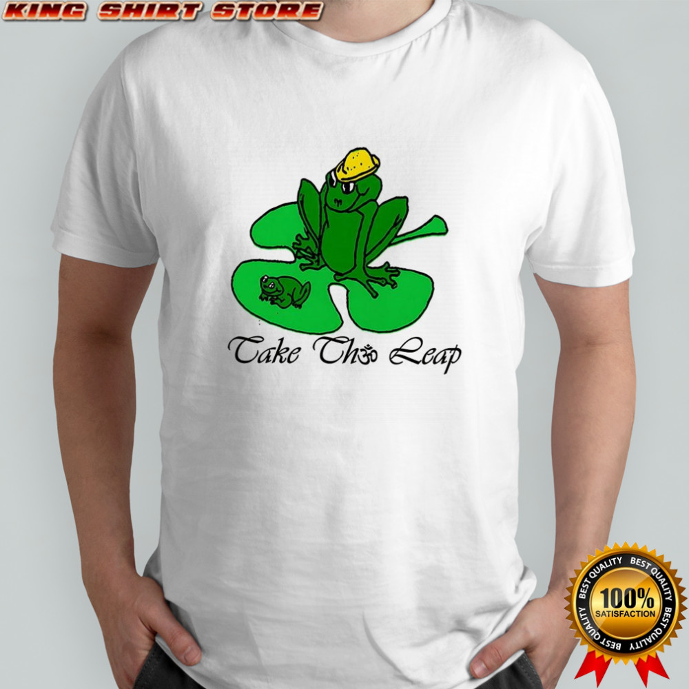 Success of a frog take the leap shirt