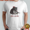 Sucks Halloween vampire raccoon shirt