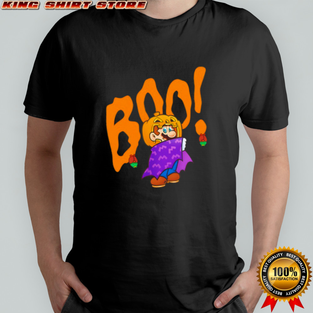 Super Mario Boo Halloween shirt