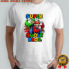 Super Swole Bros classic video game character gym lover shirt