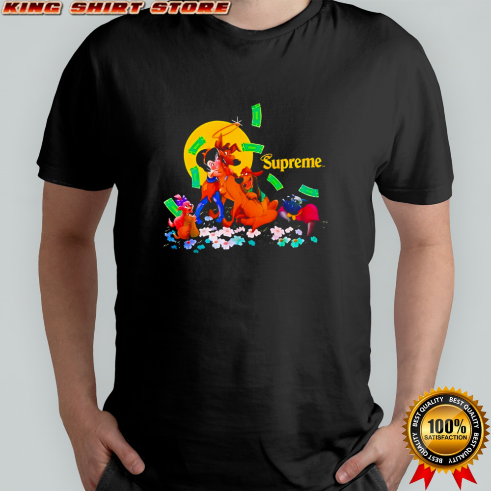 Supreme all dogs go to heaven T-shirts