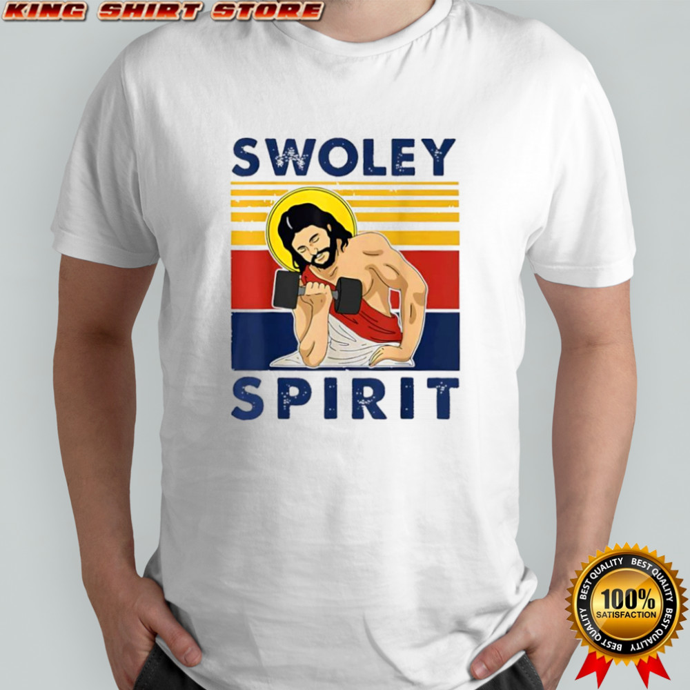 Swoley Spirit Weightlifting Jesus vintage t-shirt