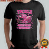 Tackle breast cancer Dallas Cowboys pink ribbon helmet ball diamond shirt
