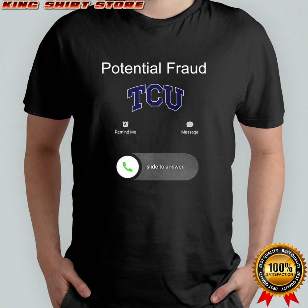 TCU potential fraud shirt