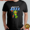 Teenage Mutant Ninja Turtles Leonardo X Utah Jazz logo shirt