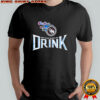 Tennessee Titans football team this team makes me drink logo shirt