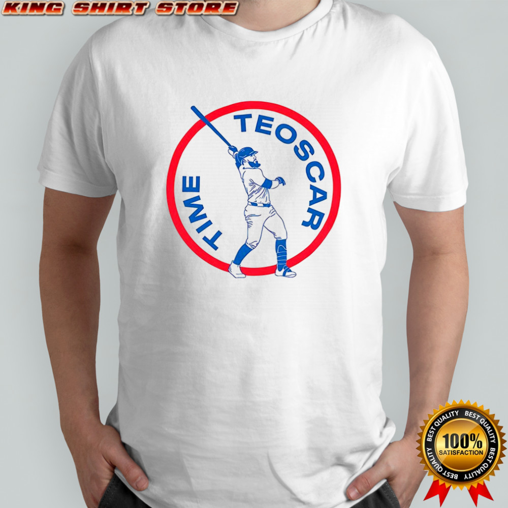 Teoscar Hernández Los Angeles Dodgers baseball Teoscar time logo shirt