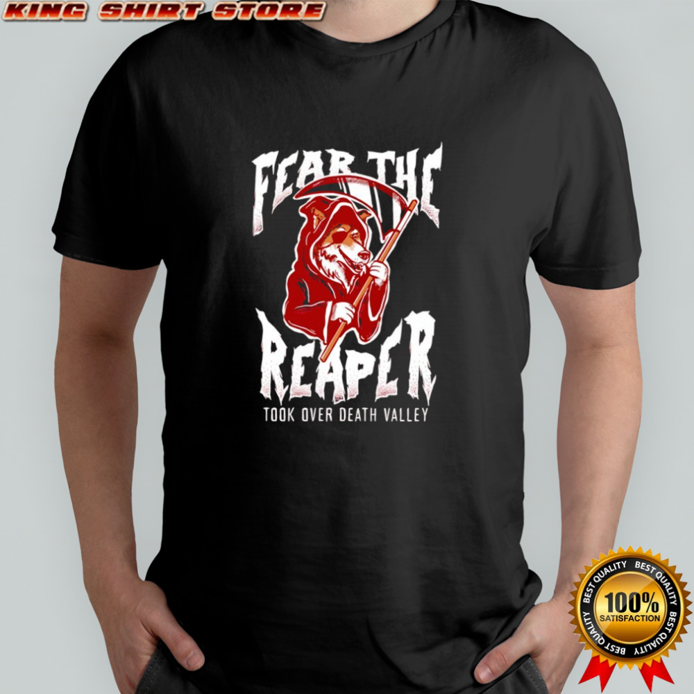 Texas A&M Aggies Dog grim reaper fear the reaper took over death valley shirt