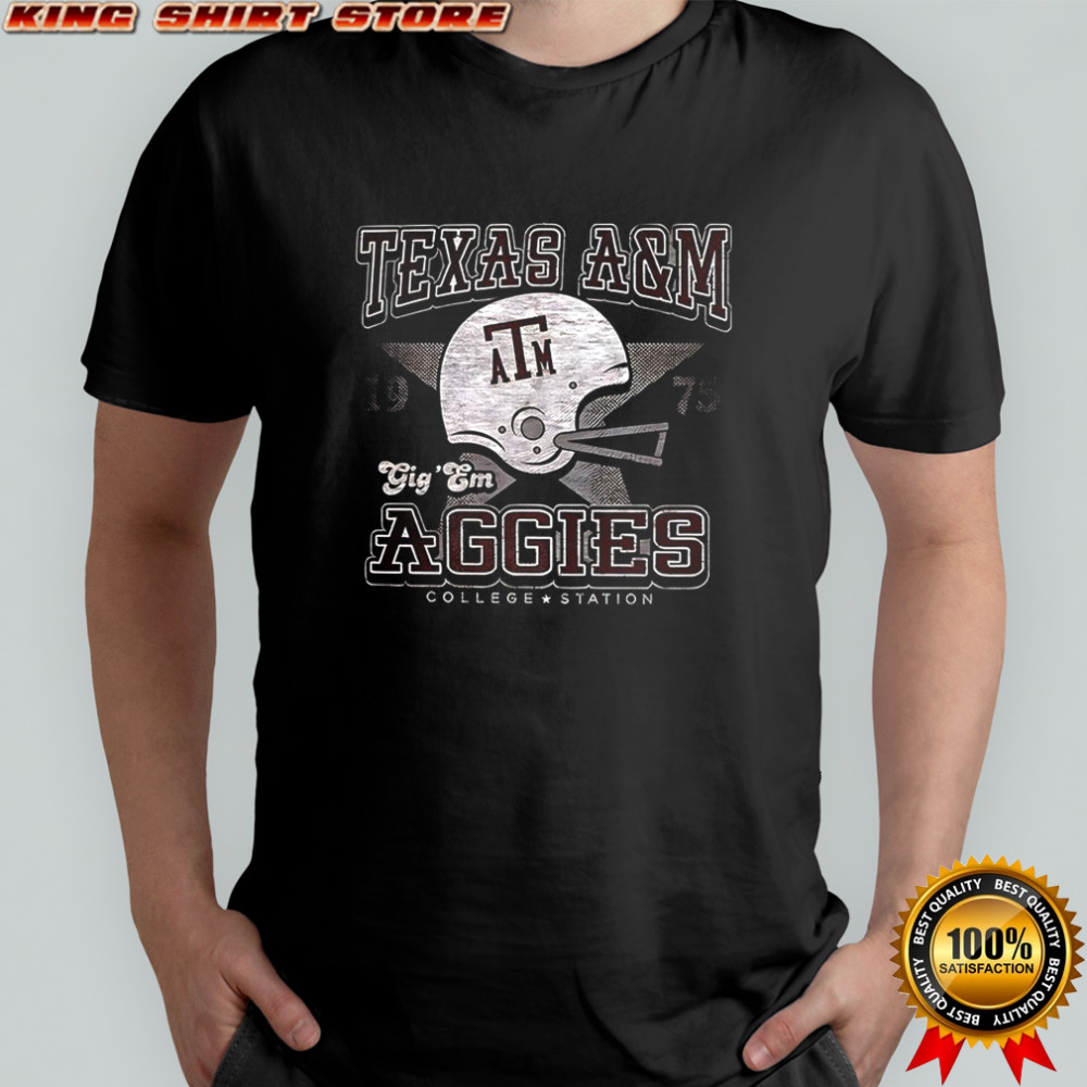 Texas A&M Aggies football 1970s gig’em vintage shirt