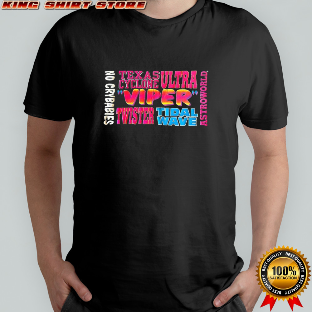 Texas Cyclone Ultra Viper twister tidal wave shirt