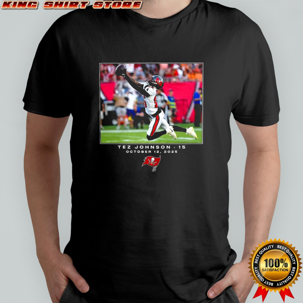 Tez Johnson Tampa Bay Buccaneers NFL Week 6 2025 T-shirt
