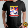 Thank you Brian Snitker Atlanta Braves forever a brave thank you for the memories shirt