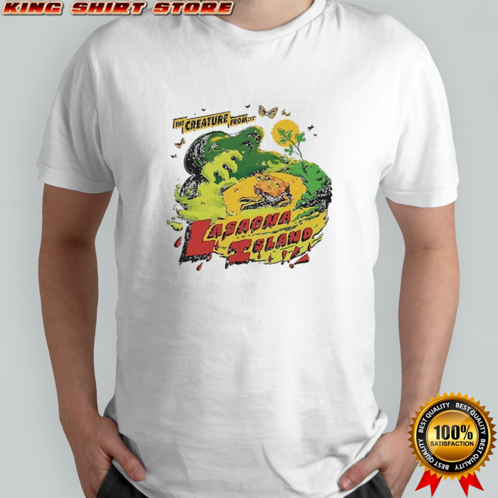 The Creature From Lasagna Island Of The Month Oct 2025 T-shirt