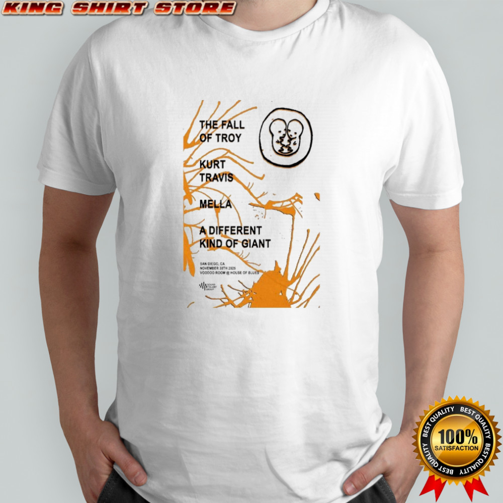 The Fall Of Troy Voodoo Room Nov 30 2025 Tour T-Shirt