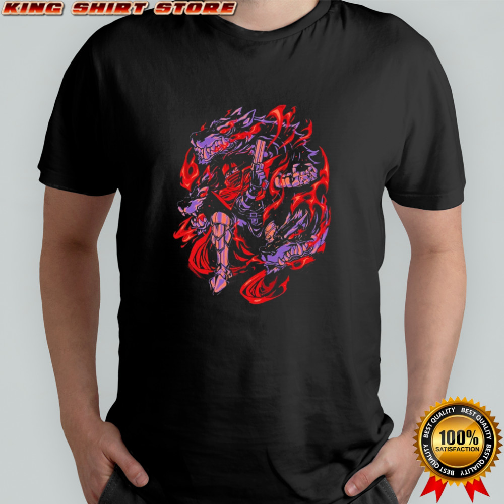 The Flames Of Cerberus T-shirt