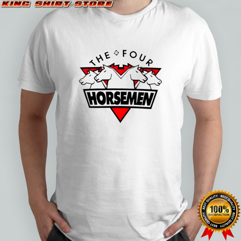 The Four Horsemen logo t-shirt