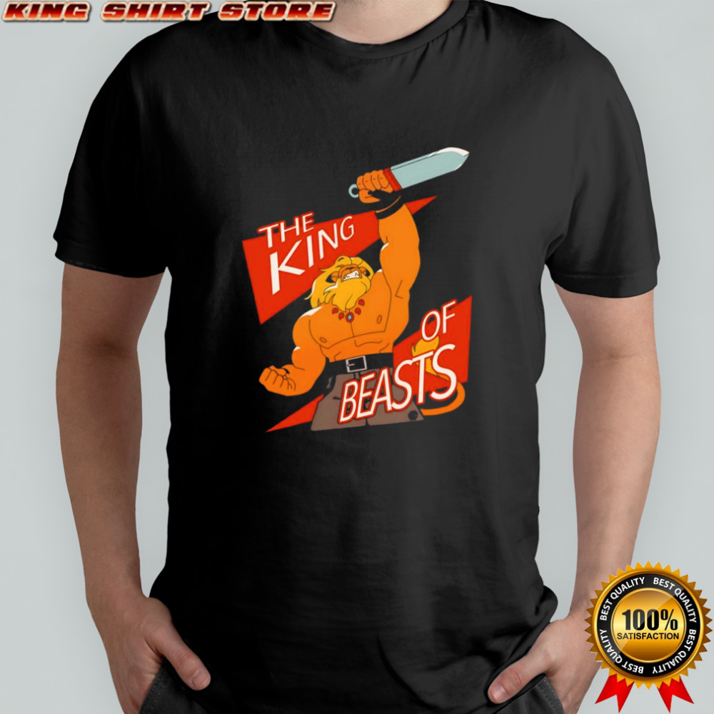 The King of Beasts lion shirt