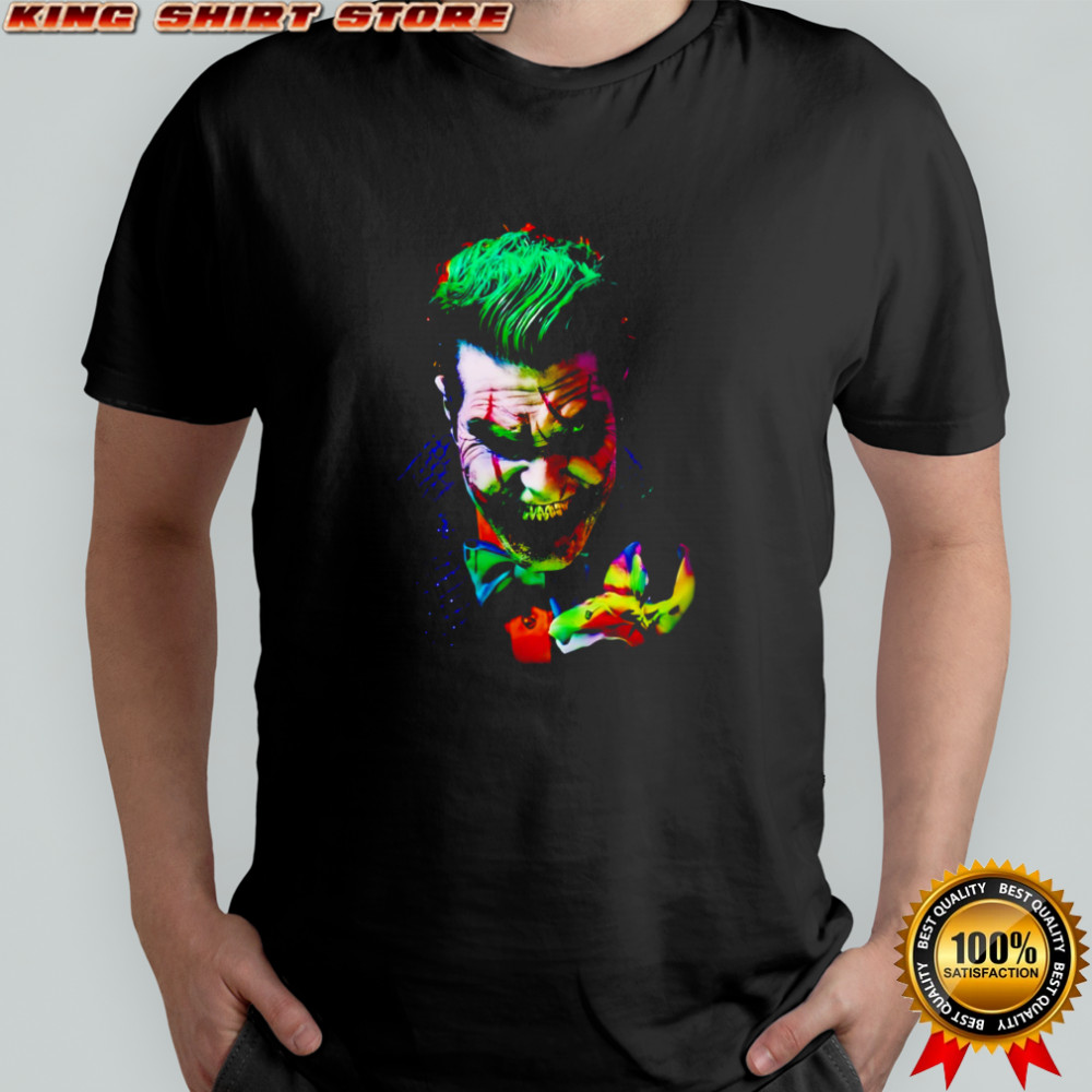The Laugh Track Dance With The Devil Joker Face T-shirts