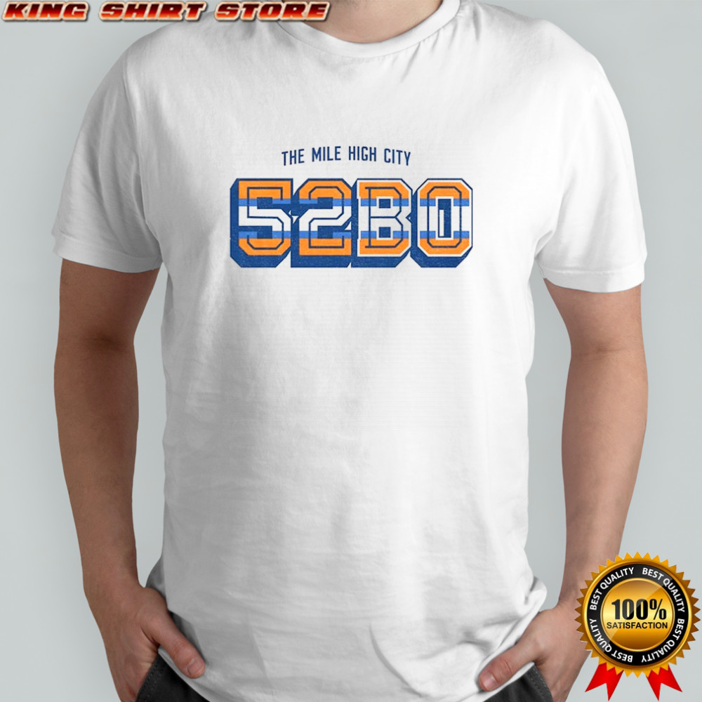 The mile high city 5280 DNVR shirt
