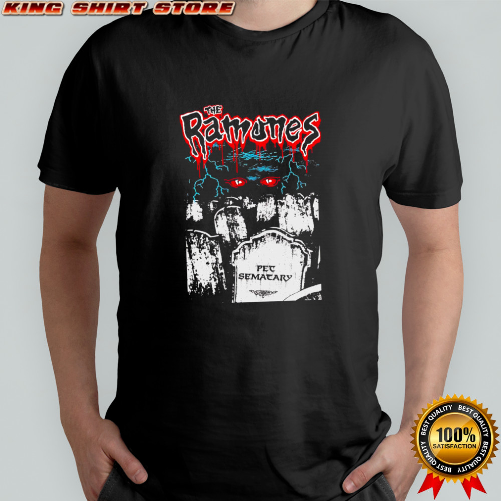 The Ramones Pet Sematary graphic shirt