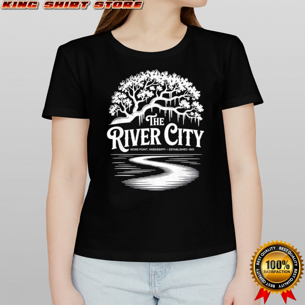 The River City Moss Point Live Oak est. 1901 shirt