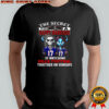 The secret to happy marriage to a is watching Bills football together on sundays Halloween shirt