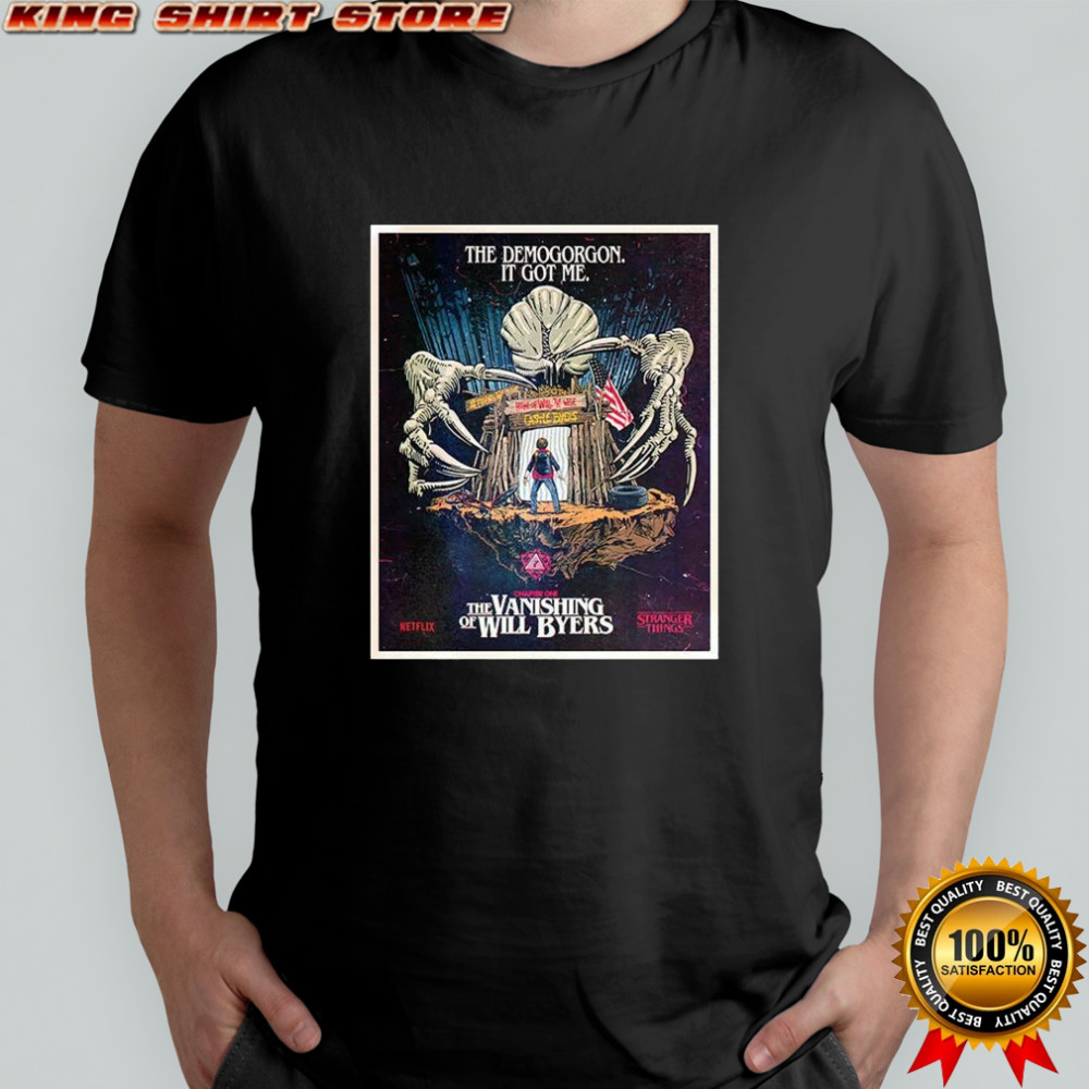 The Vanishing of will byers Stranger Things shirt