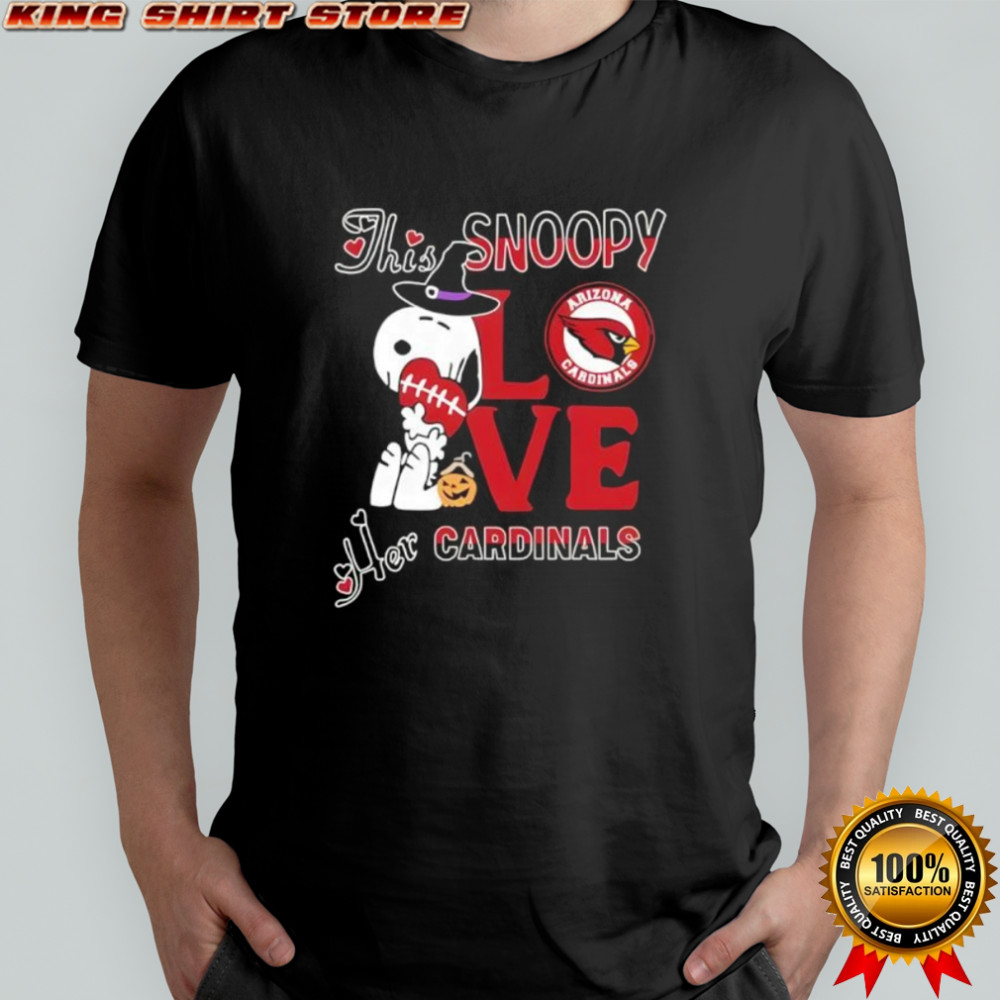 This Snoopy Love Her Arizona Cardinals shirt